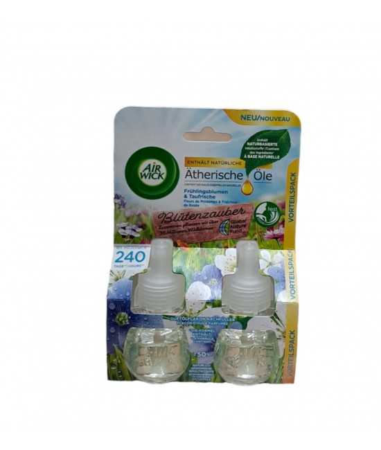 Air wick Пролетни цветя 2х19мл. Пълнител за ел.машинка